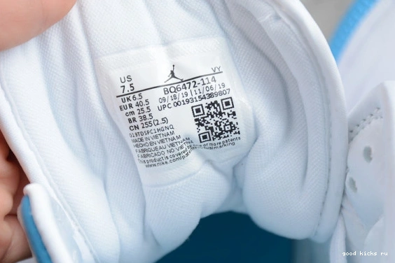 1 Mid Jordan Air BQ6472-114  (W) UNC BQ6472-114  0422